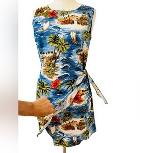 Hawaiian sarong dress